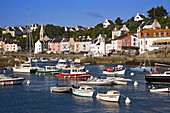 Brittany; belle-île; Sauzon: port