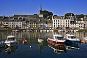 Brittany, Belle-Ile, Le Palais :  harbor and houses