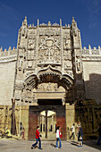 Valladolid. España. Iglesia de San Pablo en el centro histórico de Valladolid.