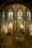 Interior of Bishops Palace by Gaudí (1887-1893), Astorga. Leon province, Castilla-Leon, Spain
