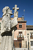 Statue, Santo Domingo de la Calzada. La Rioja, Spain
