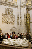 Sepulchres of Pedro Fernandez de Velasco and his wife Mencia de Mendoza in the Chapel of the Condestable, cathedral of Burgos. Castilla-Leon, Spain