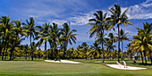 Golfplatz in Belle Mare , Flacq, Mauritius, Afrika
