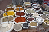 INDIA  Spices on sale, Palolem, Goa