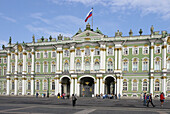 RUSSIA  The Hermitage Art Gallery, housed in the Winter Palace, Saint Petersburg