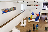 Miro Sculptures. Miro Foundation, Barcelona, Spain