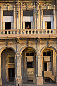 Old building on the Malecón. Havana. Cuba