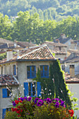 St Antonin-Noble-Val, Aveyron, France. Small town of St Antonin
