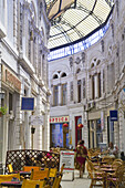 Indoor arcade & cafe-restaurant, Pasaj Macca, Bucharest, Romania