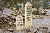 Boot Hill cemetery, Tombstone, Arizona