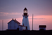 Post Aux Choix Lighthouse Newfoundland Canada