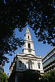 St Mary-le-Strand church, London, England, UK