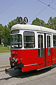 Tram in Vienna, Austria