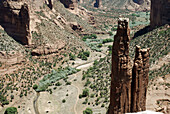 Canyon de Chelly Arizona, the Spider Rock overlook