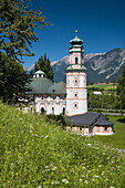 Church of San Carlos. Volders. Valley Inn. Austrian Tyrol. Austria. Europe.