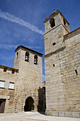 Sixteenth-century Gothic church, San Felices of Gallegos, Natural Park Arribes del Duero, Salamanca, Castilla y Leon, Spain, Euro