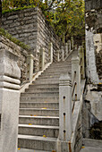 Staircase to the chineses temple (Chaozhou)