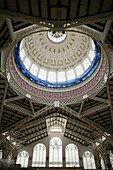 Central Market interior dome, Valencia
