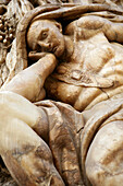 Close up of sculpture in Marques de dos Aguas facade