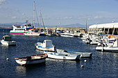 Tabanca Island Harbour in Alicante, Spain