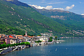 Cannobio at lake Maggiore, Cannobio, lake Maggiore, Lago Maggiore, Piemont, Italy