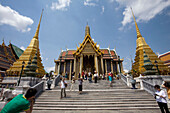 Emerald Buddha Temple, Wat Phra Keo. Bangkok. Thailand