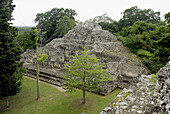 Mayan ruins. Becan. Campeche. Mexico.