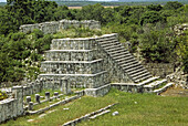 Edzná, Maya archaeological site. Campeche, Mexico