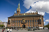 Town Hall at Rhaduspladsen (Town Hall Square), Copenhagen. Denmark
