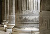 Detail of columns, Brussels. Belgium