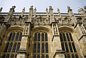 Architectura detail of St George's Chapel at Windsor Castle. England, UK