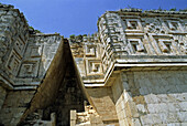 Uxmal pre-Columbian Maya archaeological site. Yucatan, Mexico