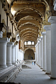 The Thirumalai Nayak Palace in Madurai, Tamil nadu, India.