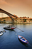 Vila Nova de Gaia, Douro River and Ponte de Dom Luis I, Porto UNESCO World Heritage, Portugal