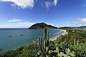 View over Playa Galera, Juangriego, Isla Margarita, Nueva Esparta, Venezuela