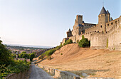 Festung von Carcassonne, Languedoc-Roussillon, Südfrankreich, Frankreich