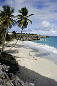 Bottom Bay East coast beach. Barbados,  West Indies