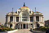 Palacio de Bellas Artes(Palace of Fine Arts) 1904-1934.Main façade.Mexico city.