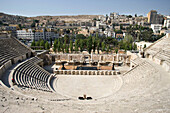 Roman amphitheater downtown. Amman. Jordan.
