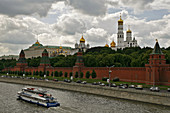 The Kremlin and Moscow River, Moscow. Russia