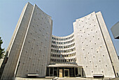 Headquarters of Gerling Enterprises, Entrance, Cologne, Rhineland, North Rhine-Westphalia, Germany