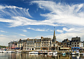 Harbour  Honfleur, Calvados Department, Basse-Normandie Region, France, Europe