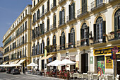 Plaza de la Merced, Malaga. Andalucia, Spain