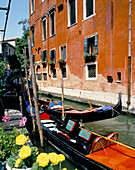 Canal scene, Venice, Veneto, Italy