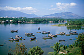 View over Dai River, Nha Trang, South Central, Vietnam