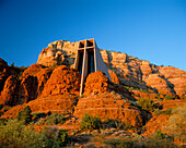 Chapel & Red Rocks, Sedona, Arizona, Usa