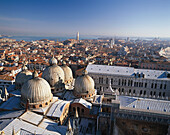 View over Doge's Palace, Venice, Veneto, Italy