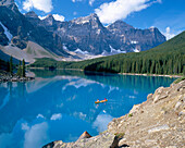 Moraine Lake, Banff National Park, Alberta and The Rockies, Canada