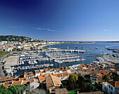 Harbour View from Le Soucet Tower, Cannes, Cote d'Azur, France