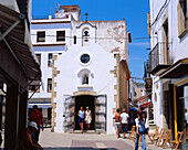 Street Scene, Tossa De Mar, Costa Brava, Spain